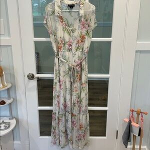 Floral Print Maxi Dress